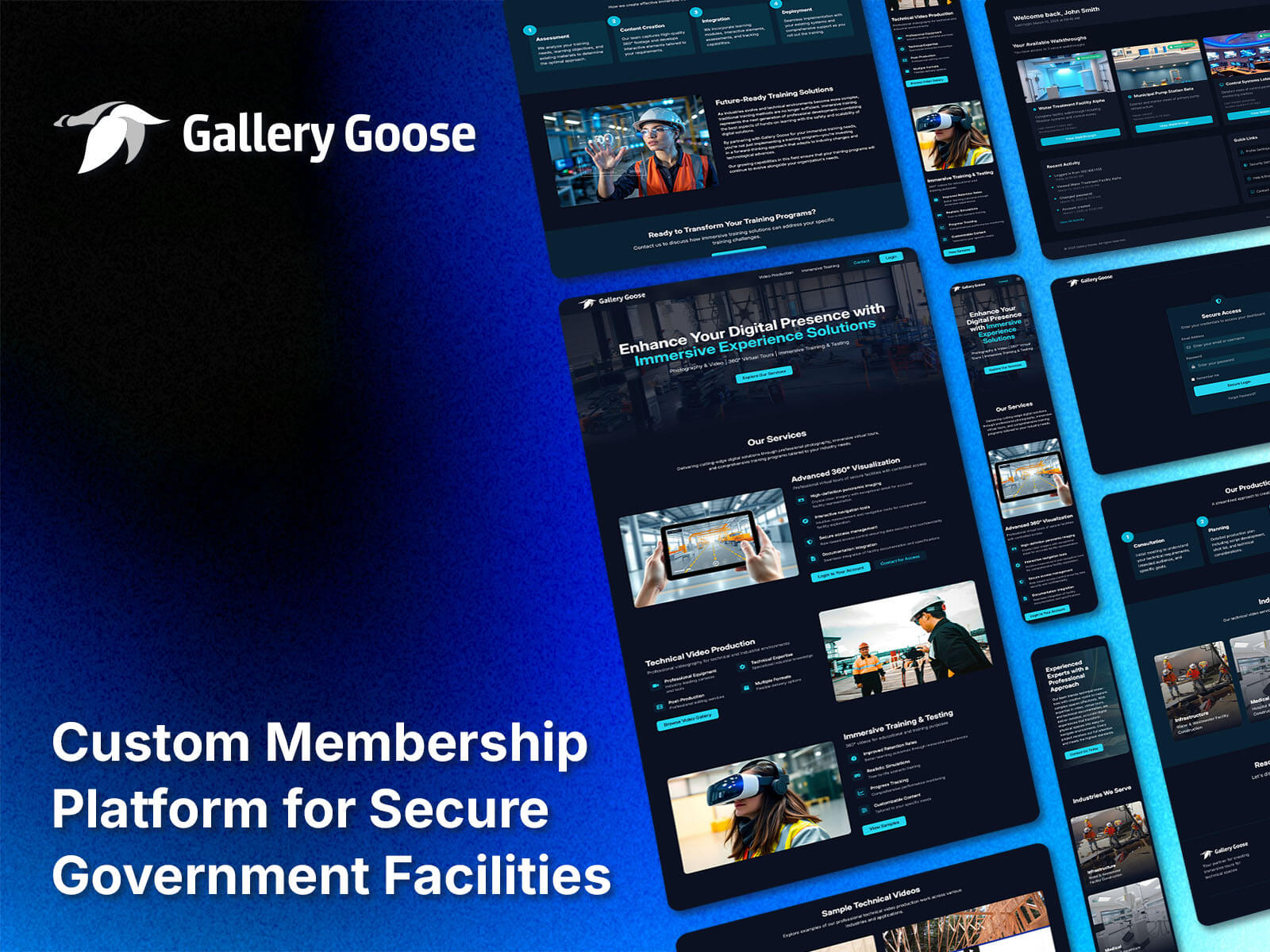 Gallery Goose Custom Membership Platform